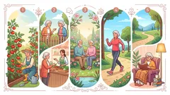 Envelhecimento ativo após os 60: 5 dicas para ganhar mais energia e redescobrir a alegria de comunicar