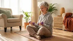 Por que o treino de força importa após 60: plano simples 2–3x por semana em casa