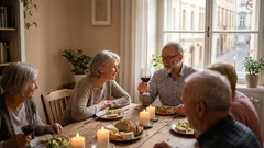 Depois dos 60, já não precisa de convidados: 3 razões para dizer «não» a encontros inesperados