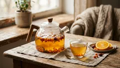 Como preparar um chá delicioso e saudável: um chá de frutos silvestres com um toque ácido mas suave